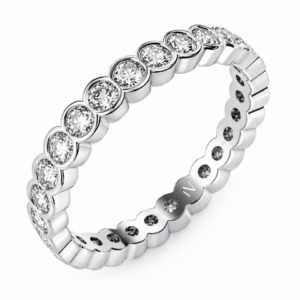 18ct full diamond eternity ring JDS