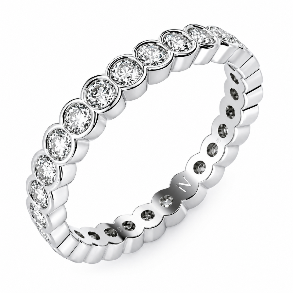 18ct full diamond eternity ring JDS