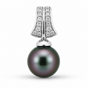 black tahitian pearl pendant made in perth