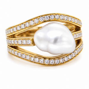 pearl diamond ring perth