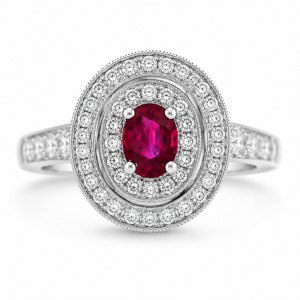 ruby engagement ring perth R1329