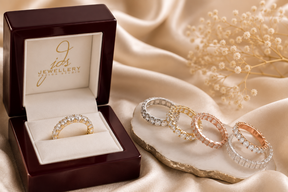 custom eternity rings jewellery design studio