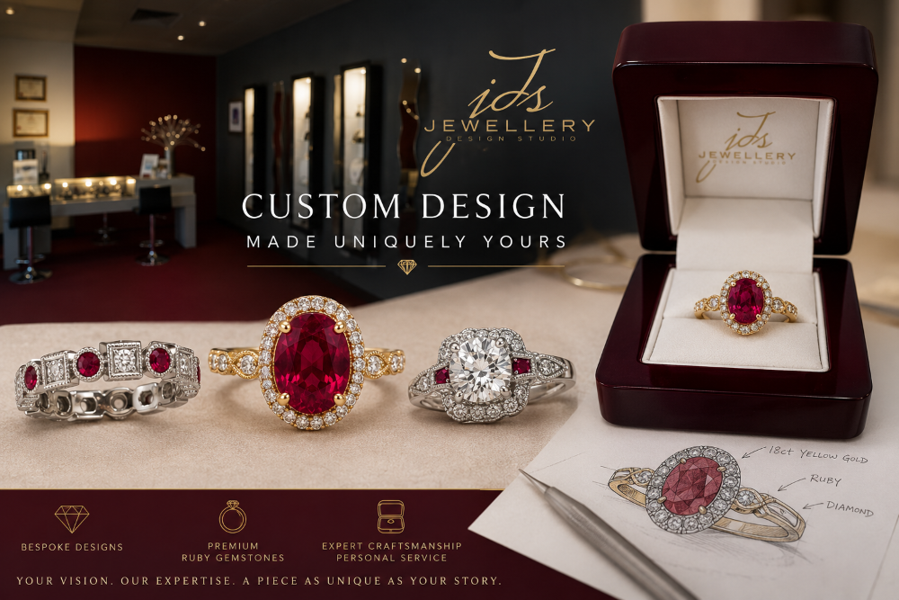 custom ruby jewellery ruby rings perth