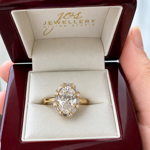 custom designed engagement ring perth