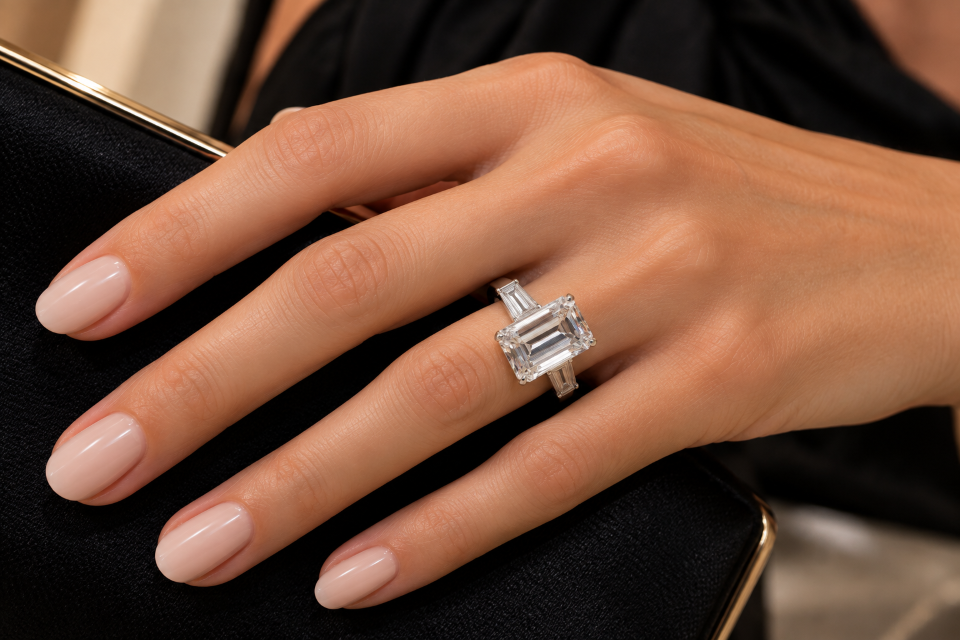 Amal Clooney's engagement ring replica