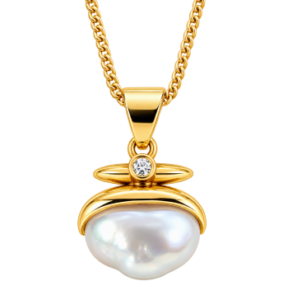 bespoke pearl pendant